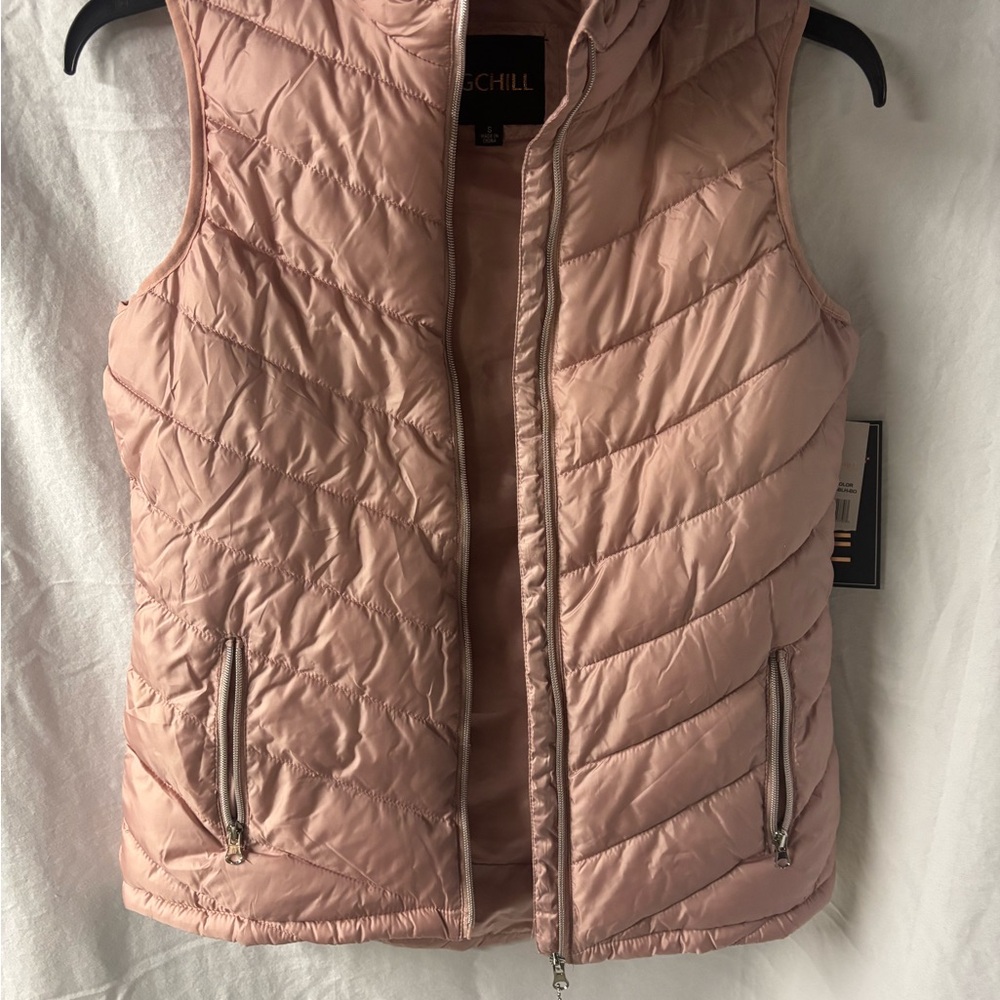 Big Chill Pink Quilted Vest